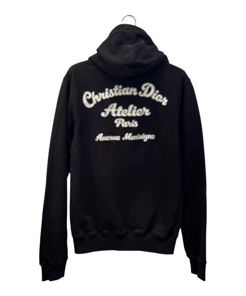 Dior（ディオール）Dior (ディオール) アトリエロゴパーカー ブラック サイズ:Ｓの古着・服飾アイテム