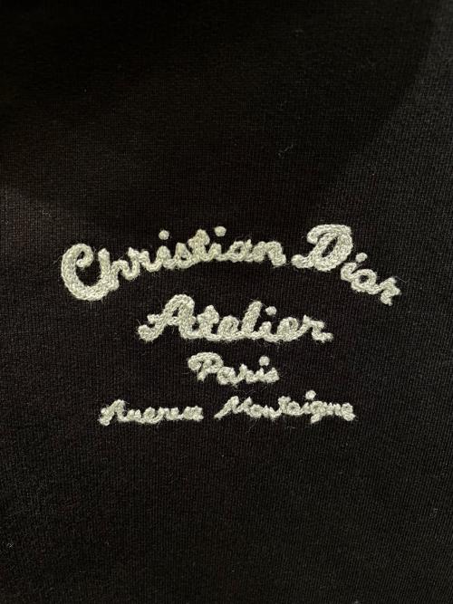 Dior（ディオール）Dior (ディオール) アトリエロゴパーカー ブラック サイズ:Ｓの古着・服飾アイテム