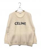 CELINEセリーヌ）の古着「OVERSIZED WOOL SWEATER」｜アイボリー