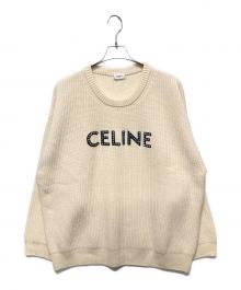 CELINE（セリーヌ）の古着「OVERSIZED WOOL SWEATER」｜アイボリー