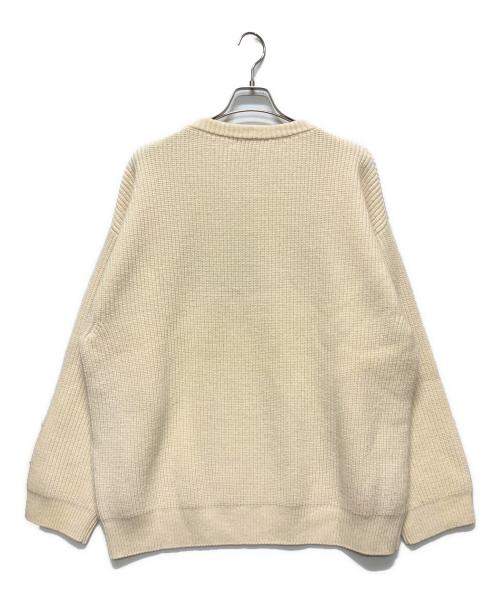 CELINE（セリーヌ）CELINE (セリーヌ) OVERSIZED WOOL SWEATER アイボリー サイズ:Lの古着・服飾アイテム
