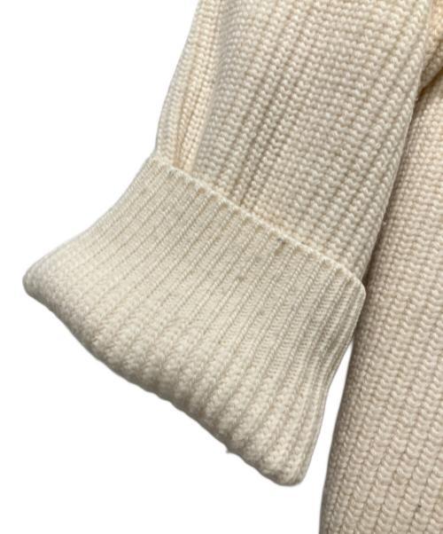 CELINE（セリーヌ）CELINE (セリーヌ) OVERSIZED WOOL SWEATER アイボリー サイズ:Lの古着・服飾アイテム