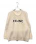 CELINE（セリーヌ）の古着「OVERSIZED WOOL SWEATER」｜アイボリー
