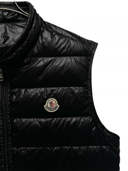 MONCLER（モンクレール）MONCLER (モンクレール) GU(ギュイ)/ダウンベスト ブラック サイズ:5の古着・服飾アイテム