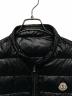 中古・古着 MONCLER (モンクレール) GU(ギュイ)/ダウンベスト ブラック サイズ:5：80000円