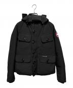 CANADA GOOSEカナダグース）の古着「RUSSELL PARKA」｜ブラック