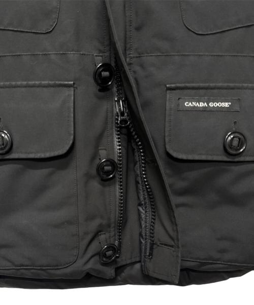 CANADA GOOSE（カナダグース）CANADA GOOSE (カナダグース) RUSSELL PARKA ブラック サイズ:Sの古着・服飾アイテム