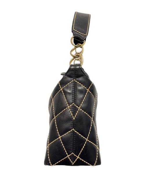 CHANEL（シャネル）CHANEL (シャネル) ワイルドステッチワンショルダーバッグ ブラックの古着・服飾アイテム