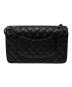 CHANEL (シャネル) マトラッセ25 Wフラップチェーンショルダーバッグ ブラック サイズ:25：1200000円