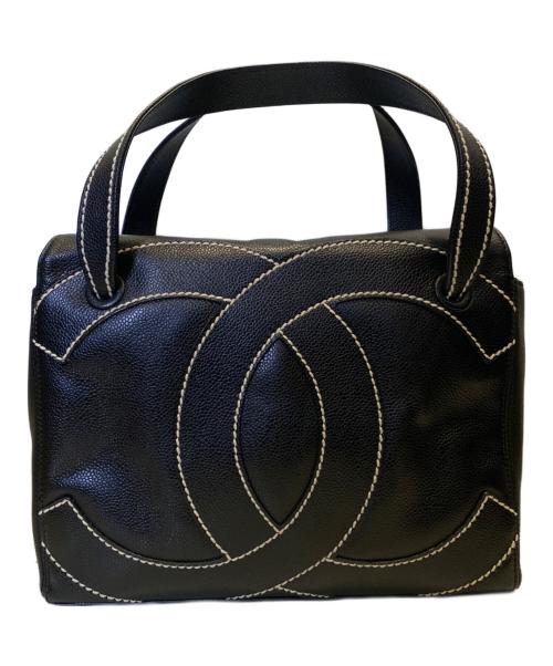 CHANEL（シャネル）CHANEL (シャネル) デカココ ワイルドステッチ ハンドバッグ ブラック サイズ:-の古着・服飾アイテム