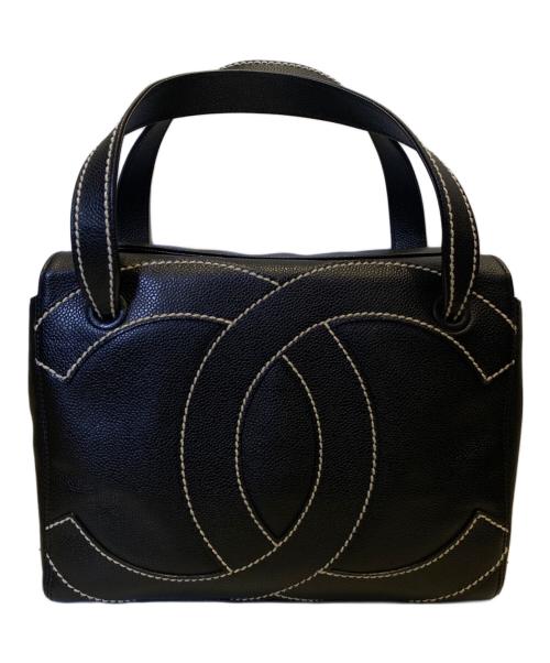 CHANEL（シャネル）CHANEL (シャネル) デカココ ワイルドステッチ ハンドバッグ ブラック サイズ:-の古着・服飾アイテム