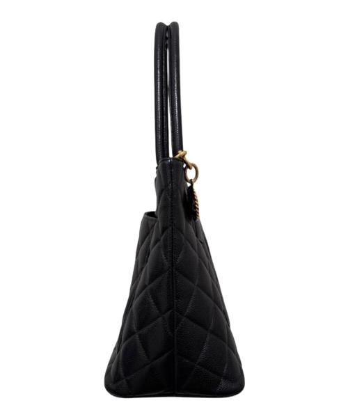 CHANEL（シャネル）CHANEL (シャネル) ココマーク 復刻トートバッグ ブラック サイズ:-の古着・服飾アイテム