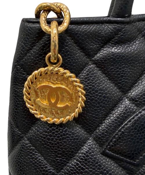 CHANEL（シャネル）CHANEL (シャネル) ココマーク 復刻トートバッグ ブラック サイズ:-の古着・服飾アイテム