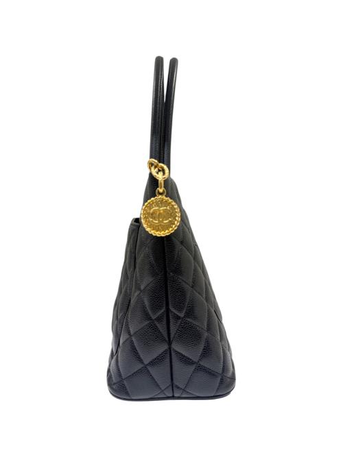 CHANEL（シャネル）CHANEL (シャネル) 復刻トートバッグ ブラックの古着・服飾アイテム