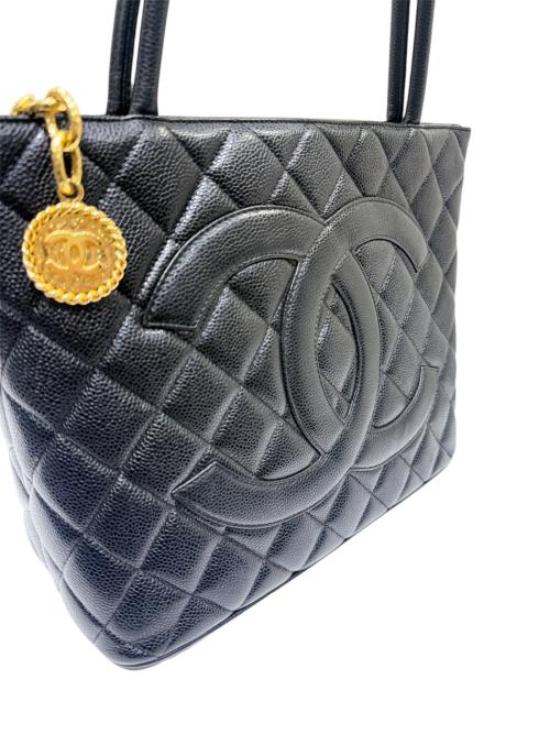 CHANEL（シャネル）CHANEL (シャネル) 復刻トートバッグ ブラックの古着・服飾アイテム