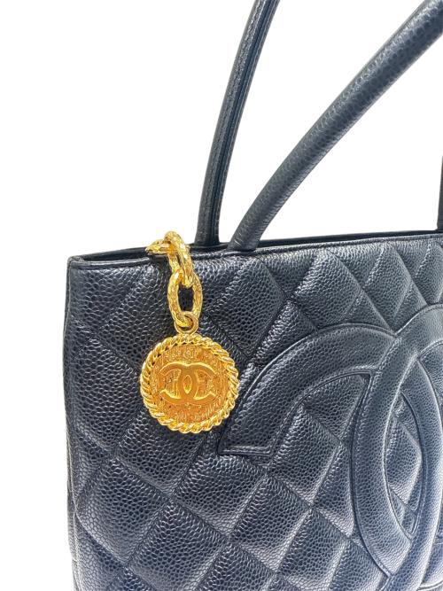 CHANEL（シャネル）CHANEL (シャネル) 復刻トートバッグ ブラックの古着・服飾アイテム