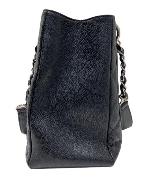 CHANEL（シャネル）CHANEL (シャネル) GSTトートバッグ ブラックの古着・服飾アイテム