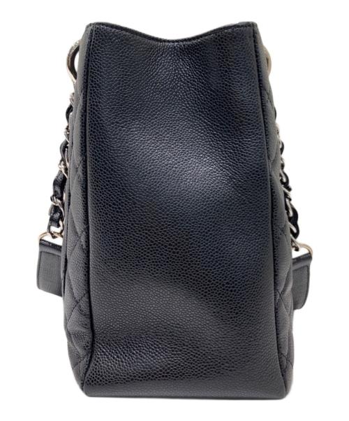CHANEL（シャネル）CHANEL (シャネル) GSTトートバッグ ブラックの古着・服飾アイテム