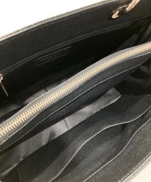 CHANEL（シャネル）CHANEL (シャネル) GSTトートバッグ ブラックの古着・服飾アイテム