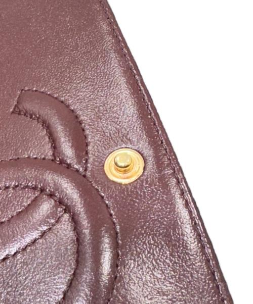 CHANEL（シャネル）CHANEL (シャネル) マトラッセ25/Wフラップチェーンショルダーバッグ ブラック サイズ:25の古着・服飾アイテム