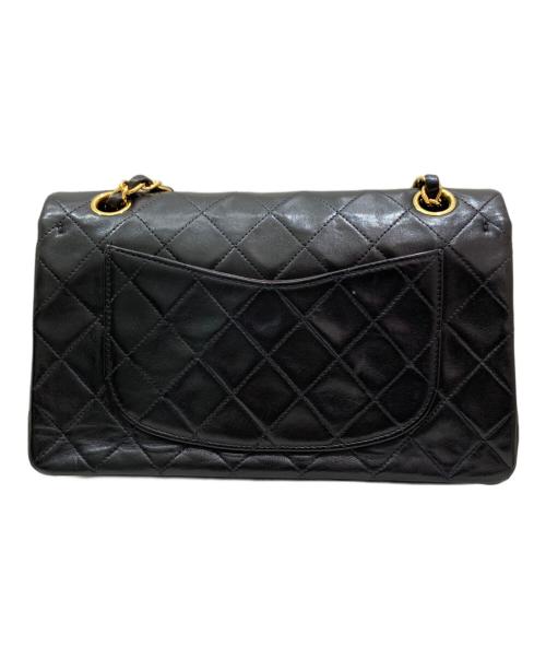 CHANEL（シャネル）CHANEL (シャネル) マトラッセ23 Wフラップチェーンショルダーバッグ ブラック サイズ:23の古着・服飾アイテム