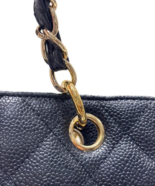 CHANEL（シャネル）CHANEL (シャネル) PSTチェーントートバッグ ブラックの古着・服飾アイテム