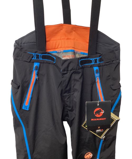 MAMMUT（マムート）MAMMUT (マムート) Nordwand Pants（トレッキングボトム) ブラック×オレンジ×ブルー サイズ:EU25 未使用品の古着・服飾アイテム