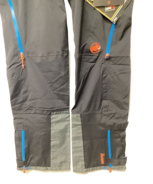 MAMMUT（マムート）MAMMUT (マムート) Nordwand Pants（トレッキングボトム) ブラック×オレンジ×ブルー サイズ:EU25 未使用品の古着・服飾アイテム