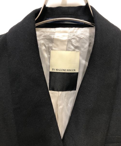 By Malene Birger（バイマレーネビルガー）By Malene Birger (バイマレーネビルガー) ダブルジャケット ブラック サイズ:UK34の古着・服飾アイテム