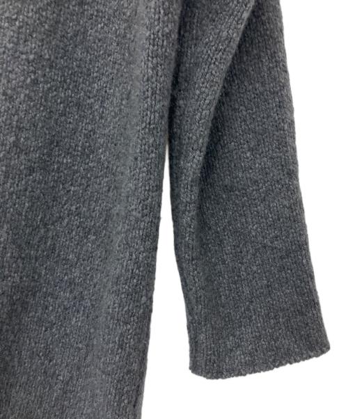 evam eva（エヴァムエヴァ）evam eva (エヴァムエヴァ) ニットカーディガン グレー サイズ:表記なしの古着・服飾アイテム