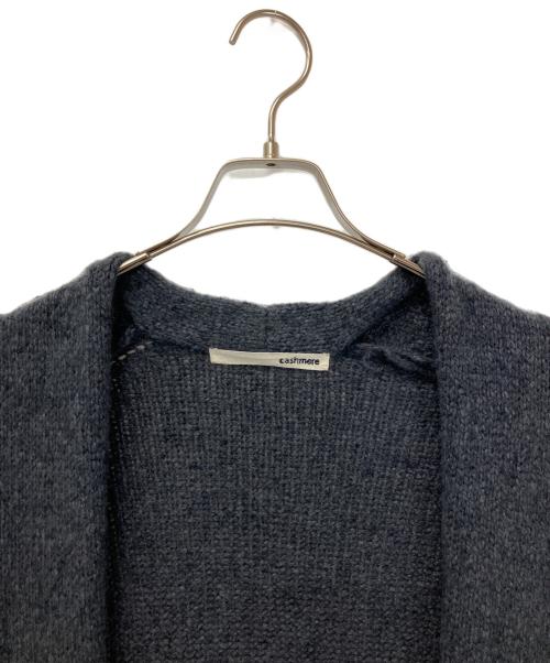 evam eva（エヴァムエヴァ）evam eva (エヴァムエヴァ) ニットカーディガン グレー サイズ:表記なしの古着・服飾アイテム