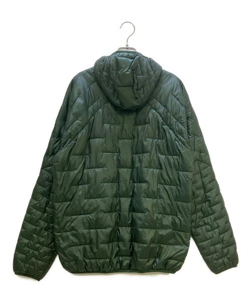 Patagonia（パタゴニア）Patagonia (パタゴニア) 中綿ジャケット 	M's Micro Puff Hoody(メンズ マイクロ パフ フーディ) グリーン サイズ:Mの古着・服飾アイテム