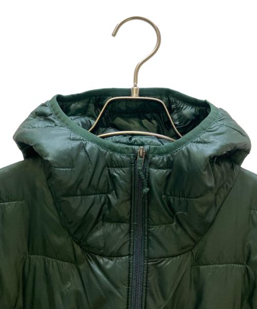 Patagonia（パタゴニア）Patagonia (パタゴニア) 中綿ジャケット 	M's Micro Puff Hoody(メンズ マイクロ パフ フーディ) グリーン サイズ:Mの古着・服飾アイテム