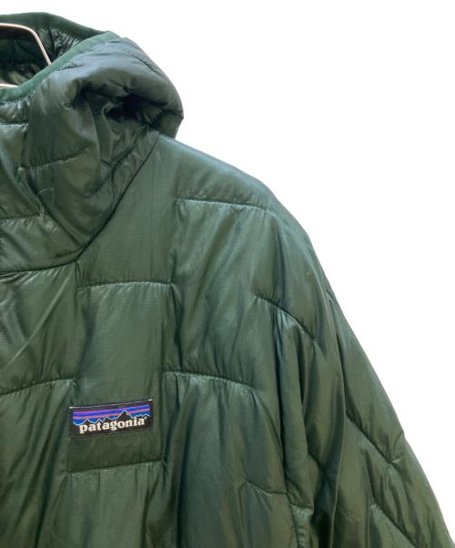 Patagonia（パタゴニア）Patagonia (パタゴニア) 中綿ジャケット 	M's Micro Puff Hoody(メンズ マイクロ パフ フーディ) グリーン サイズ:Mの古着・服飾アイテム