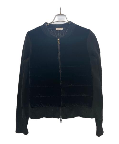 MONCLER（モンクレール）MONCLER (モンクレール) MAGLIONE TRICOT CARDIGAN ブラック サイズ:Sの古着・服飾アイテム