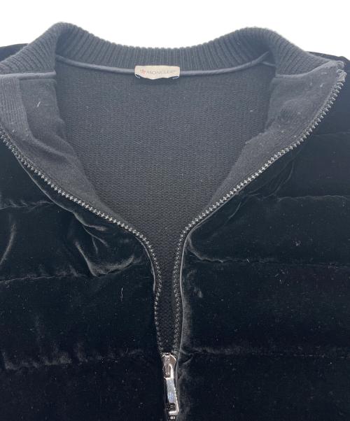 MONCLER（モンクレール）MONCLER (モンクレール) MAGLIONE TRICOT CARDIGAN ブラック サイズ:Sの古着・服飾アイテム