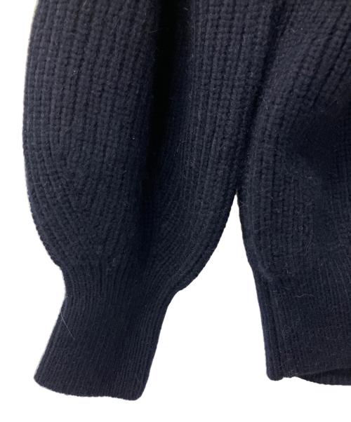 JUSGLITTY（ジャスグリッティー）JUSGLITTY (ジャスグリッティー) ニット ネイビー サイズ:2 未使用品の古着・服飾アイテム