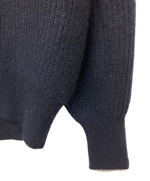 JUSGLITTY（ジャスグリッティー）JUSGLITTY (ジャスグリッティー) ニット ネイビー サイズ:2 未使用品の古着・服飾アイテム