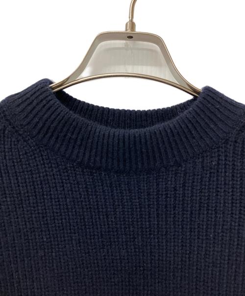 JUSGLITTY（ジャスグリッティー）JUSGLITTY (ジャスグリッティー) ニット ネイビー サイズ:2 未使用品の古着・服飾アイテム