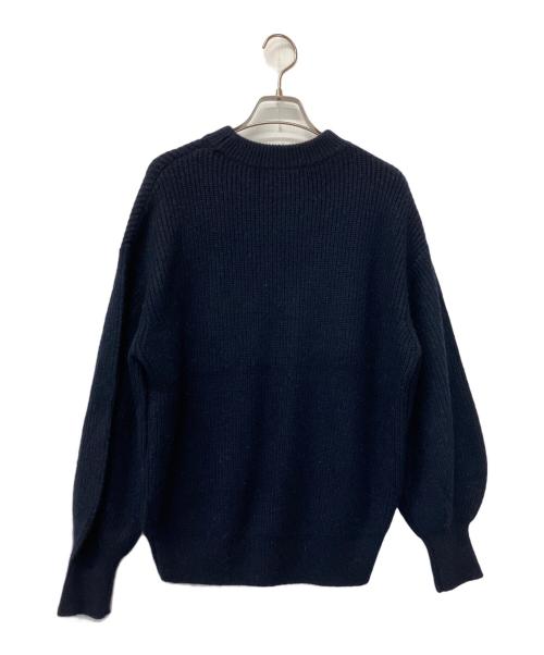 JUSGLITTY（ジャスグリッティー）JUSGLITTY (ジャスグリッティー) ニット ネイビー サイズ:2 未使用品の古着・服飾アイテム