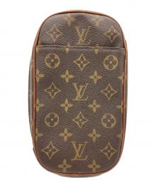 LOUIS VUITTON（ルイ ヴィトン）の古着「ポシェット モノグラム ポシェットガンジュ」｜ブラウン