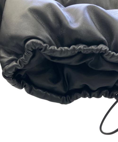 FREEDOM（フリーダム）FREEDOM (フリーダム) ウェスタンヨークレザーダウンジャケット ベージュ×ブラック サイズ:XLの古着・服飾アイテム