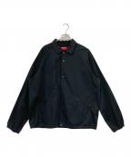 SUPREME×ANTIHEROシュプリーム×アンタイヒーロー）の古着「Snap Front Twill Jacket 20AW」｜ブラック
