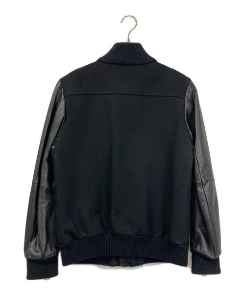 DIESEL（ディーゼル）DIESEL (ディーゼル) 切替ジップブルゾン ネイビー×ブラック サイズ:XSの古着・服飾アイテム