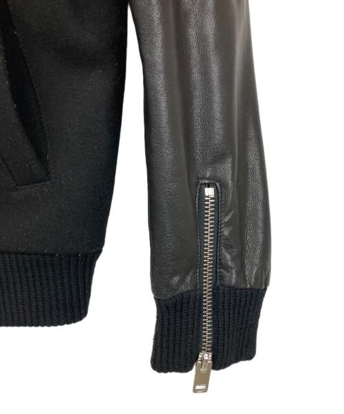 DIESEL（ディーゼル）DIESEL (ディーゼル) 切替ジップブルゾン ネイビー×ブラック サイズ:XSの古着・服飾アイテム