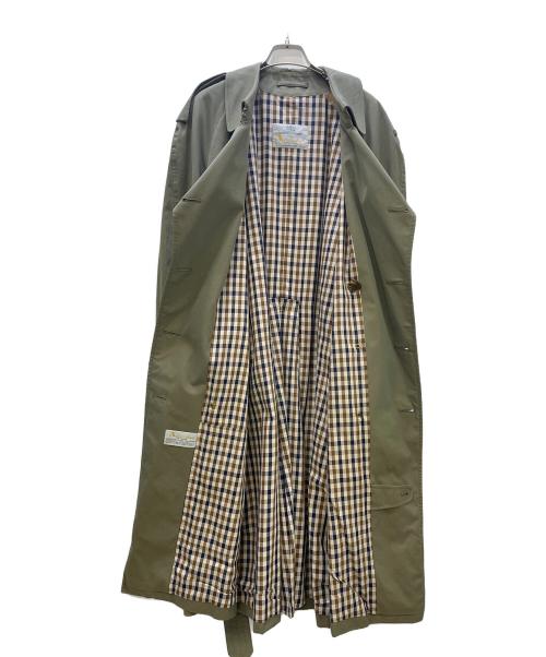 Aquascutum（アクアスキュータム）Aquascutum (アクアスキュータム) トレンチコート オリーブ サイズ:40の古着・服飾アイテム