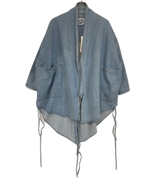 SIXTY-NINE（シックスティーナイン）SIXTY-NINE (シックスティーナイン) デニム袴ジャケット インディゴ サイズ:XSの古着・服飾アイテム