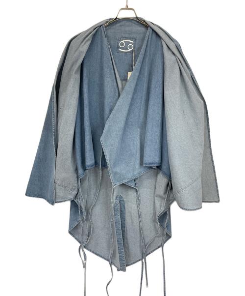 SIXTY-NINE（シックスティーナイン）SIXTY-NINE (シックスティーナイン) デニム袴ジャケット インディゴ サイズ:XSの古着・服飾アイテム