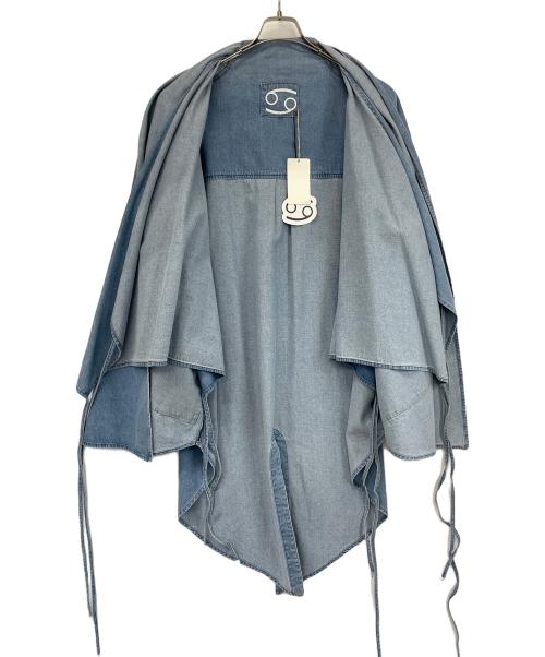 SIXTY-NINE（シックスティーナイン）SIXTY-NINE (シックスティーナイン) デニム袴ジャケット インディゴ サイズ:XSの古着・服飾アイテム