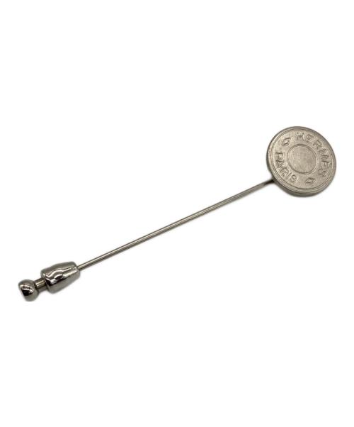 HERMES（エルメス）HERMES (エルメス) セリエピンブローチ シルバーの古着・服飾アイテム